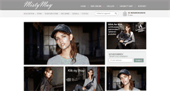 Desktop Screenshot of mistymay.dk